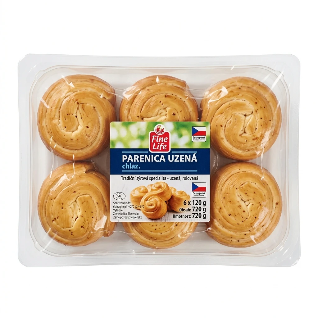 Fine Life Parenica uzená chlaz. 6 x 120 g