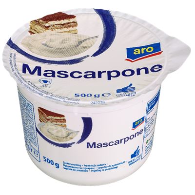 aro Mascarpone sýr 82 % chlaz. 500 g