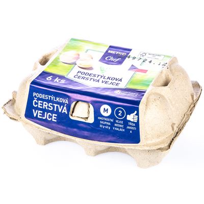 METRO Chef Vejce z podestýlky "M" CZ chlaz. 6 ks