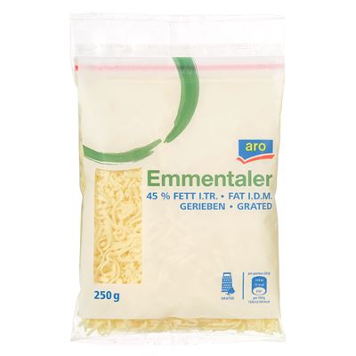 aro Emmentaler strouhaný 45 % 250 g