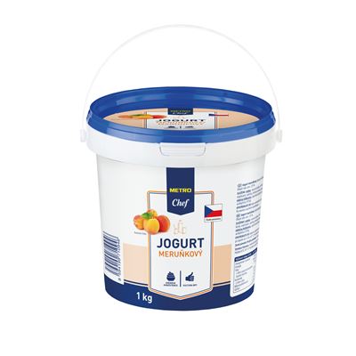 METRO Chef Jogurt meruňka 2,9 % tuku chlaz. 1 kg