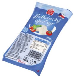Fine Life Balkánský sýr 47% chlaz. 200 g