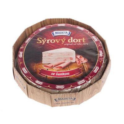 MADETA Sýrový dort se šunkou chlaz. váž. cca 1,4 kg