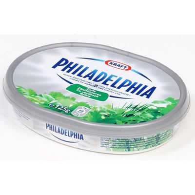 PHILADELPHIA sýr s bylinkami chlaz. 125 g