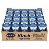 OLMA Klasic jogurt bílý 2,7 % tuku chlaz. 20 x 150 g