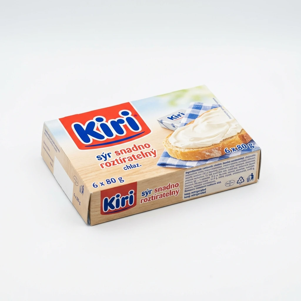 Kiri sýr snadno roztíratelný chlaz. 6 x 80 g