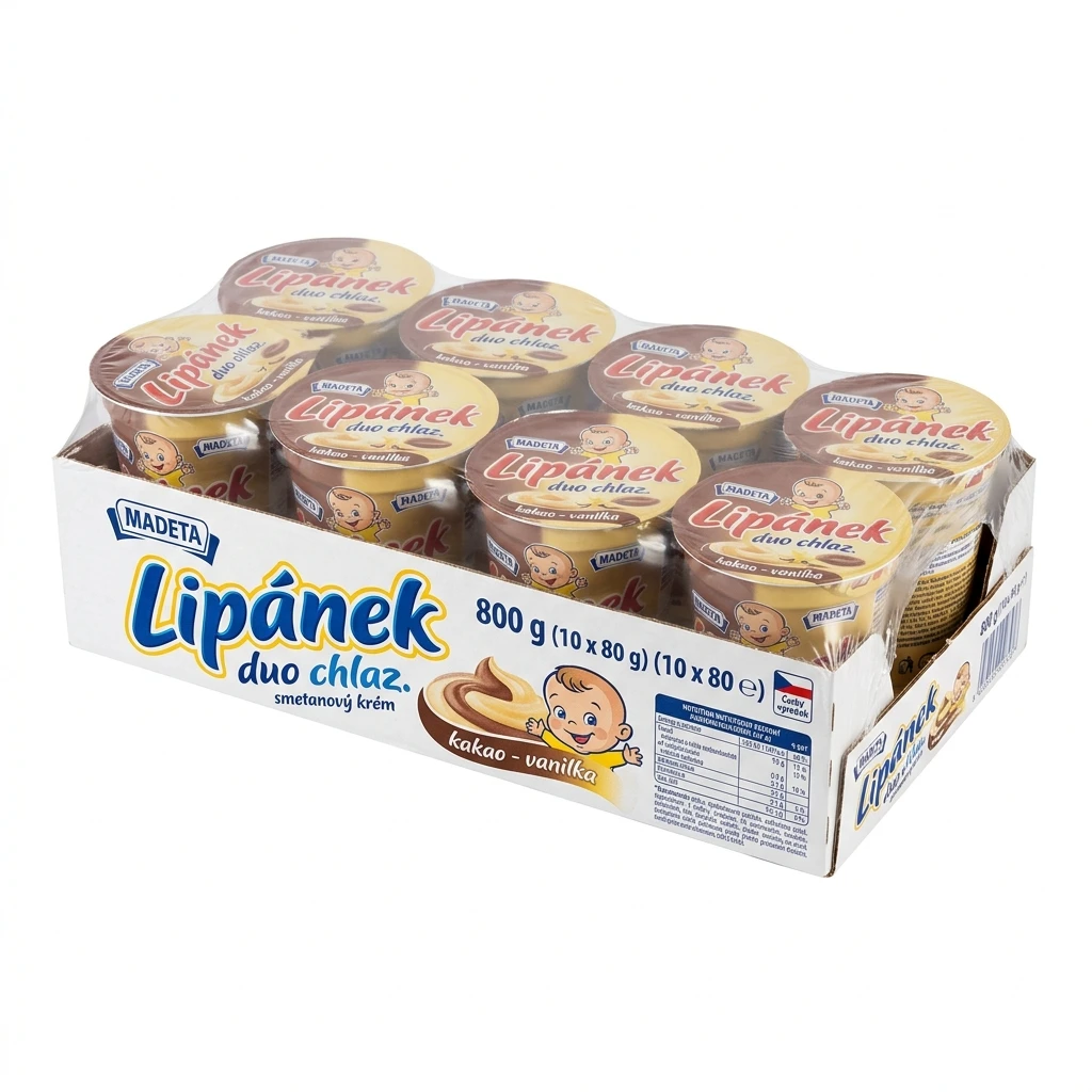 MADETA Lipánek duo chlaz. 10 x 80 g