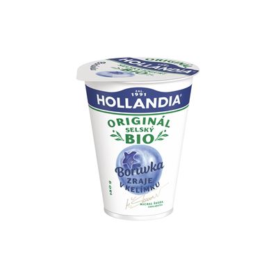HOLLANDIA Selský jogurt borůvka BIO chlaz. 180 g