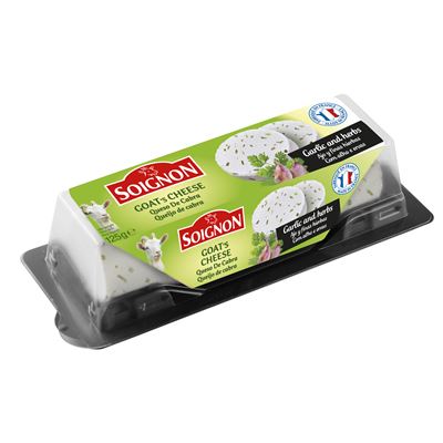 SOIGNON Sýr kozí s bylinkami chlaz. 125 g