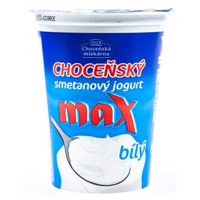 Choceňská mlékarna Choceňský Max Jogurt smetanový bílý chlaz. 330 g