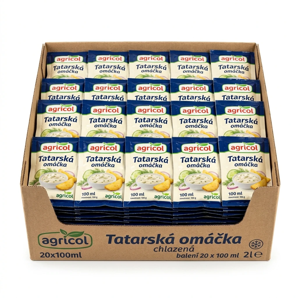 agricol Tatarská omáčka chlaz. 20 x 100 ml