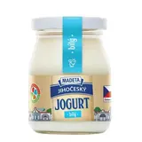 MADETA Jihočeský jogurt bílý 2,5 % tuku chlaz. 200 g ve skle