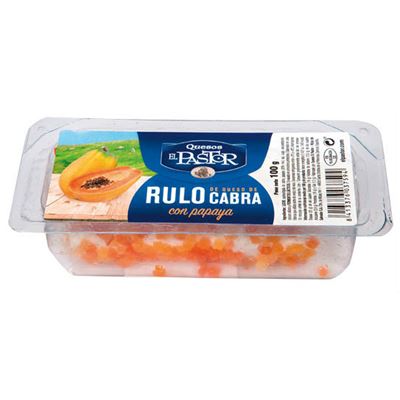 EL PASTOR Sýr kozí váleček s papájou chlaz. 100 g