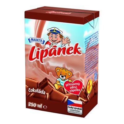 MADETA Lipánek Mléko kakaové 250 ml UHT