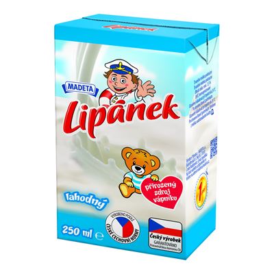 MADETA Lipánek Mléko 250 ml UHT