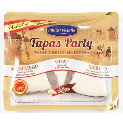 LAKTOIMPEX Tapas Mix tvrdých sýrů plátky chlaz. 150 g