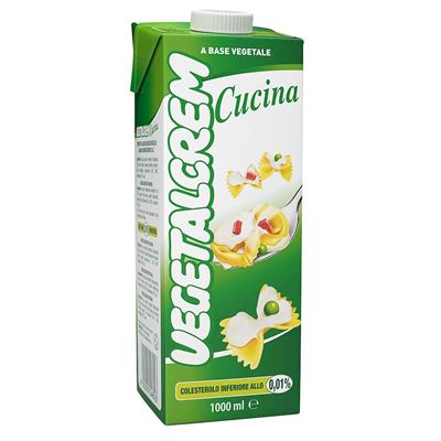 TREVALLI Vegetalcrem krém rostlinný na vaření 23% chlaz. 1 l