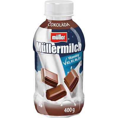 Müllermilch mléčný nápoj s čokoládovou příchutí chlaz. 400 g