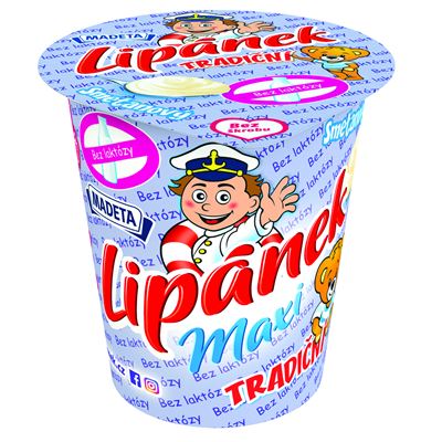 MADETA Lipánek smetanový bez laktózy chlaz. 130 g