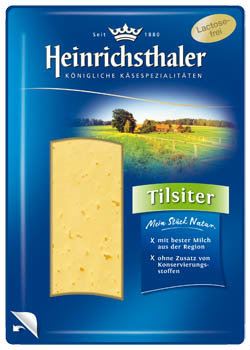 Tilsiter 45 % sýr plátky bez laktózy chlaz. 150 g