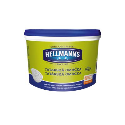 HELLMANN'S Tatarská omáčka chlaz. 5 kg