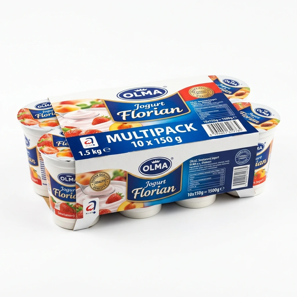 OLMA Jogurt Florian chlaz. 10 x 150 g multipack