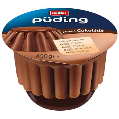 MÜLLER Püding Čokoláda 450 g