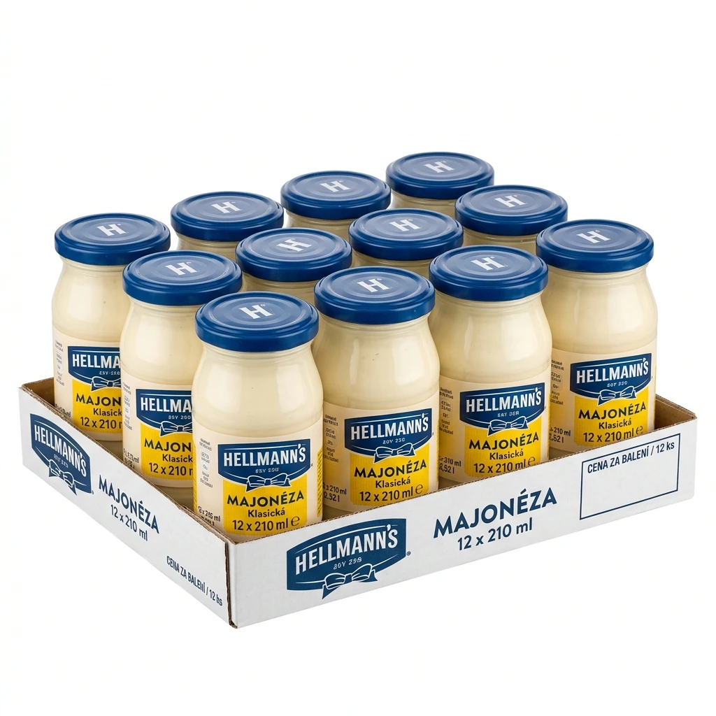 HELLMANN'S Majonéza 12 x 210 ml