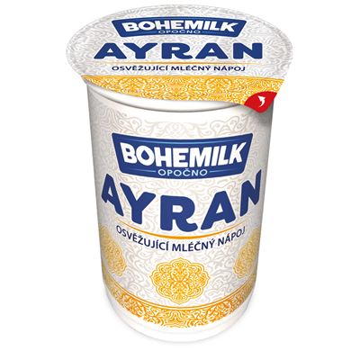 BOHEMILK Ayran Nápoj mléčný chlaz. 180 g