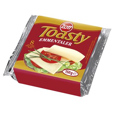 ZOTT Toasty Emmental sýr chlaz. 150 g