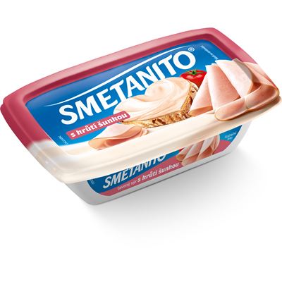 SMETANITO krůtí šunka tavený sýr chlaz. 140 g