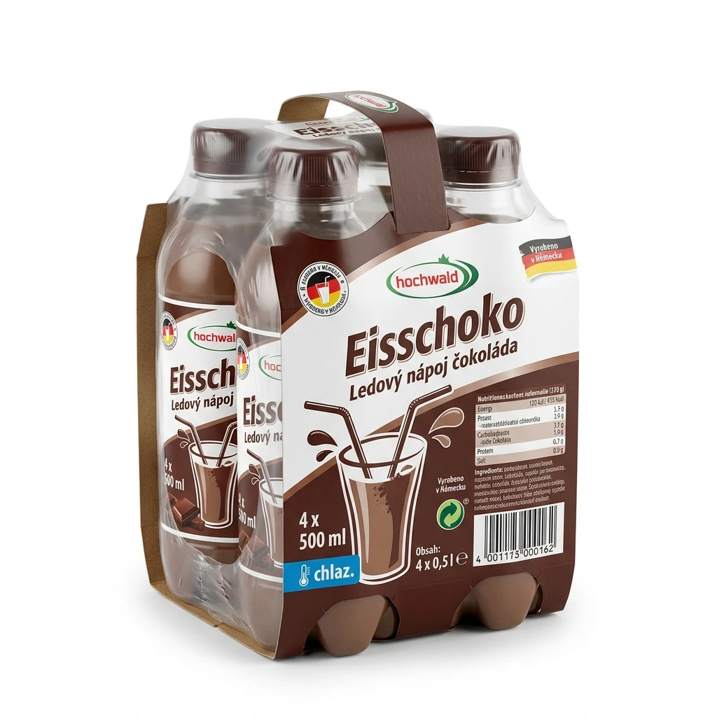 Hochwald Eisschoko Ledový nápoj čokoláda chlaz. 4 x 500 ml