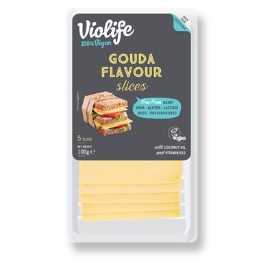 Violife Vegan plátky s příchutí goudy chlaz. 100 g