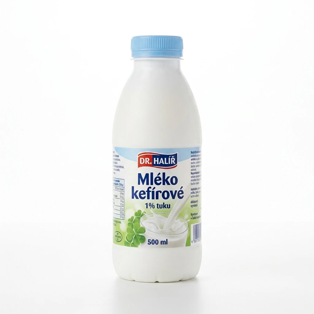 DR. HALÍŘ Mléko kefírové 1 % chlaz. 500 ml