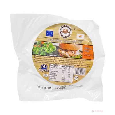 Papouis Halloumi Burger chlaz. (5 ks) 250 g