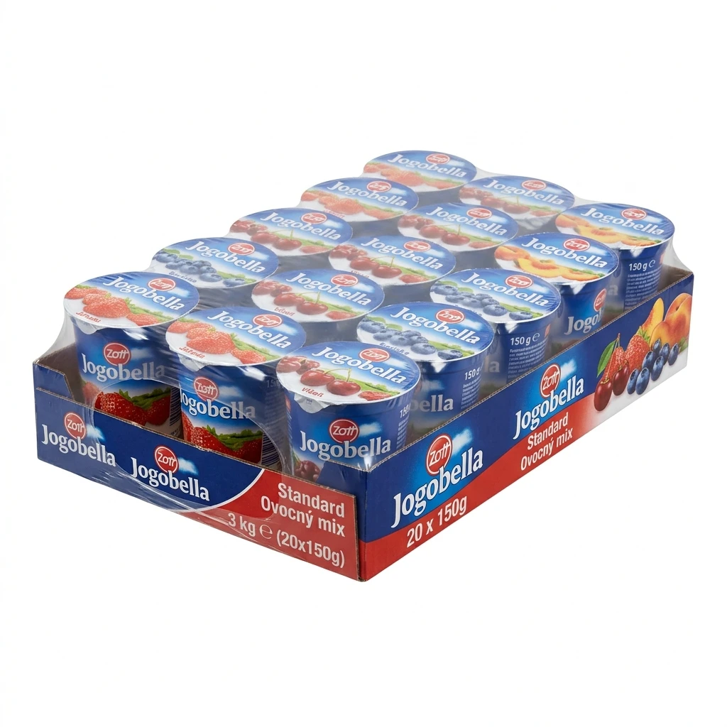 Zott Jogobella Jogurt Standard ovocný mix chlaz. 20 x 150 g