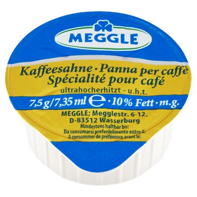 MEGGLE Smetana do kávy chlaz. 120 x 7,5 g