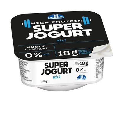 Milko High Protein Super jogurt 0 % bílý chlaz. 150 g