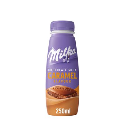 Milka Mléčný nápoj karamel chlaz. 8 x 250 ml