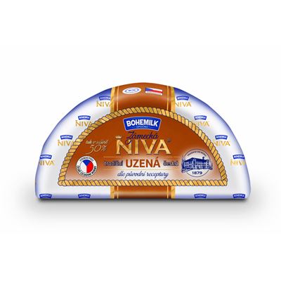 BOHEMILK Zámecká niva uzená 50 % chlaz. váž. cca 1 kg