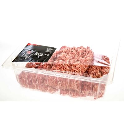 Mělněné maso mix 30 % tuku ochraná atmos. chlaz. váž. cca 2 kg