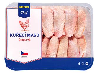 METRO Chef Kuřecí křídla "V" chlaz. váž. cca 1,5 kg