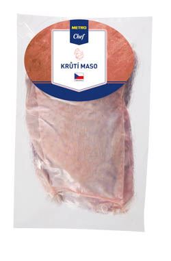 METRO Chef Krůtí stehno horní bez kosti s kůží CZ chlaz. váž. cca 2 kg