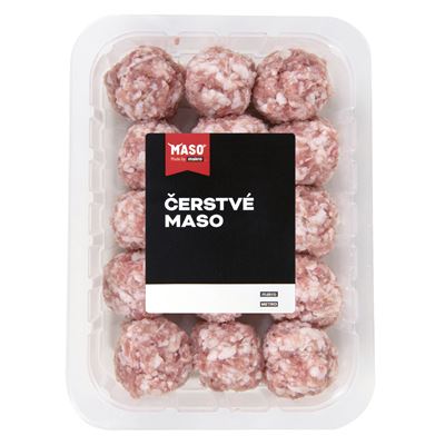 Vepřové kuličky 15 ks ochranná atmos. chlaz. 300 g