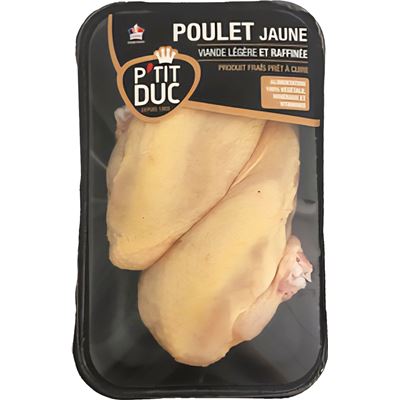 Kuřecí prsa s kostí a kůží chlaz. 450 g