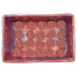 Hovězí burger pepř a sůl volně ložený 8 cm chlaz. 20 x 100 g vlastní výroba OBJEDNÁNÍ POUZE DO 9 HOD