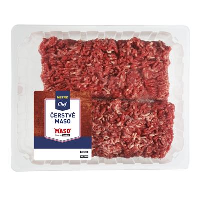 METRO Chef Hovězí sekané maso - Chuck Roll ochranná atmos. chlaz. cca 2 kg