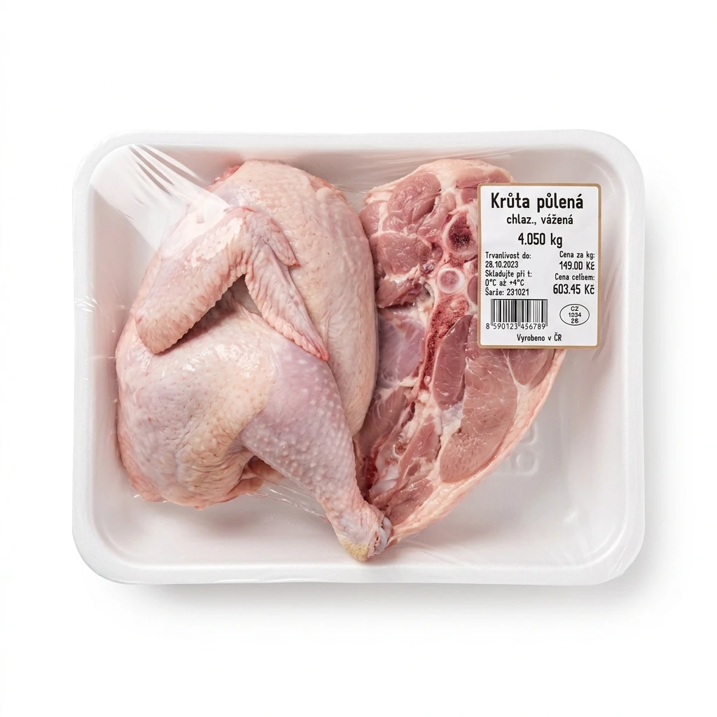 Krůta půlená chlaz. váž. cca 4 kg