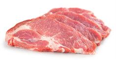 Vepřová krkovice bez kosti plátky chlaz.10 x 250 g vlastní výroba