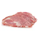 Vepřová krkovice bez kosti plátky chlaz. 50 x 100 g vlastní výroba OBJEDNÁVKA POUZE DO 9 HOD